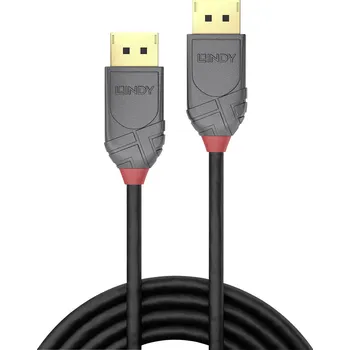Audio kabel LINDY DisplayPort kabel 5.00 m černá