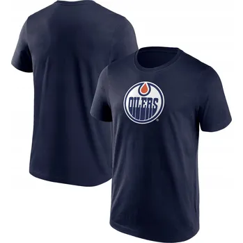 Pánské tričko Pánské tričko Edmonton Oilers NHL Primary Logo Graphic T-Shirt - VALUE Veli