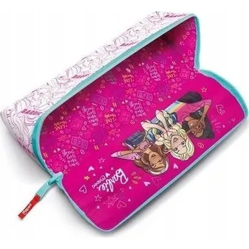 Penál PENÁL NA TUŽKY ŠKOLNÍ POTŘEBY PRO DĚTI TUBA PENÁL K VYBARVENÍ BARBIE