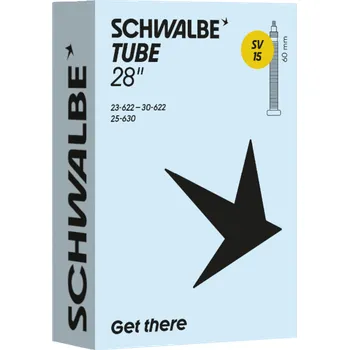 Sport Schwalbe Tube SV15 60mm (Duše Schwalbe Tube SV15 27/28x0.9-1.20" 23/30-622/630 SV 60mm )