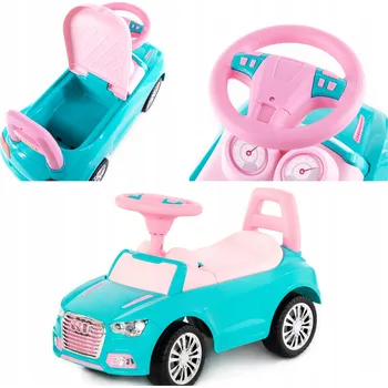 Dětské vozidlo Polesie Odrážedlo 084576 Tyrkysová