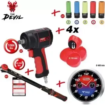 Šroubovák KS Tools Rázový šroubovák-sada (stlačený vzduch) KST 515.2101 + DOPRAVA ZDARMA!