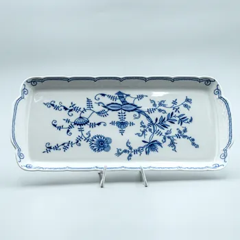 Talíř CIBULÁK, Podnos hranatý NATÁLIE 36 cm, porcelán, Thun