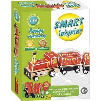 Vláček a vláčkodráha Chytrý inženýr - elektrický vláček k sestavení