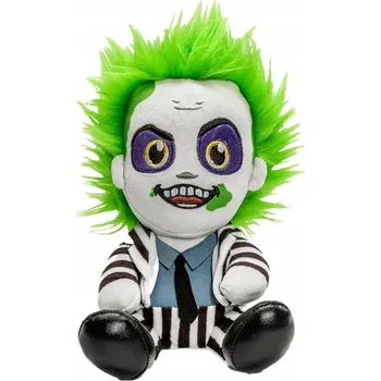 plyšák Beetlejuice Phunny Plyšová Figurka Beetlejuice Sedící v Pruhovaném Oblečení 45 cm