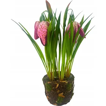 umělá květina Umělý Krokus Růžový - Dekorace do Interiéru i Zahrady