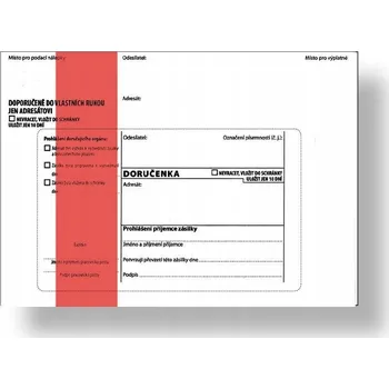 Obálka Obálka B6 (125 x 176 mm) bílá