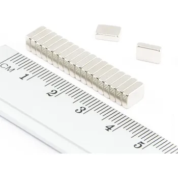 Dekorativní magnet Neodymový magnet kvádr 6×4×2 mm - N52