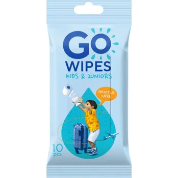 Toaletní papíry GoWipes For Kids & Juniors vlhčený toaletní papír 10 ks