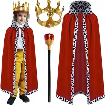 Karnevalový doplněk Kostým král + příslušenství