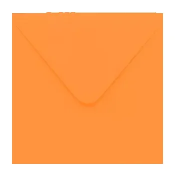 Obálka Poštovní obálka oranžová 130x130mm