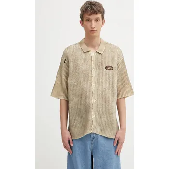 Pánská košile Košile AAPE Main, M, béžová, 80X