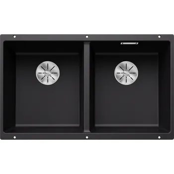 Granitový dřez Elegantní podomítkový dvojitý kuchyňský dřez s nadčasovým designem. Všestranný systém pro různá uspořádání s velkými a malými miskami. Vysoce kvalitní prvky včetně C-odtoku a odtokového systému InFino pro snadnou údržbu. Kompatibilní s řadou příslušenství
