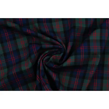 Kostýmovka modro-zelená kostka