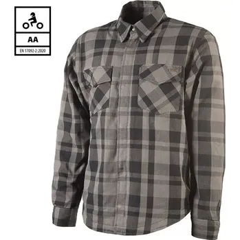 Moto bunda Kevlarová košile na motorku Trilobite Timber 2.0 grey - L / šedá