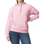 Gildan Unisex mikina s kapucí GSF500 Light Pink 4XL