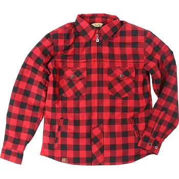 Nákrčník Kevlarová košile Rusty Pistons Rpswm46 Rixby red/black - 2Xl / červená