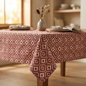 ubrus TOGNANA Carry 140 x 140 cm - bavlněný ubrus na stůl