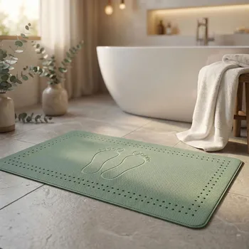 Protiskluzová podložka Protiskluzová podložka do vany zelená KLEINE WOLKE Foot 72 x 36 cm