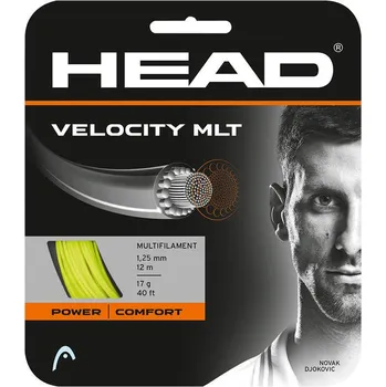 Raketový sport Tenisový výplet Head VELOCITY MLT 12m Barva: Žlutá, Průměr: 1,40