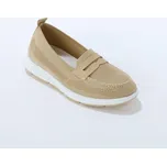 Pružné mokasíny béžová 37
