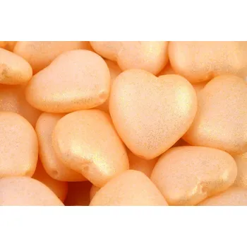 Dětské navlékací korálky Korálky srdíčka č.6152 (15x16mm)