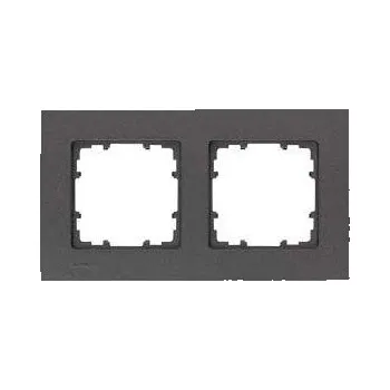 Siemens spínací program 2násobný rámeček Delta karbonová 5TG11122 1 ks