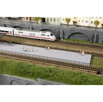 Modelová železnice Auhagen 43688 TT Nástupiště bez střechy