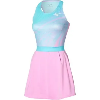 Běžecké oblečení Tenisové šaty Mizuno Charge Printed Dress 62GHB20164 Velikost textilu: M