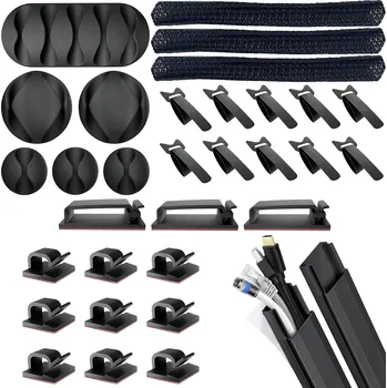 Kosmetická pinzeta Quadrios 25CA578 sada dílů k držáku na kabel 25CA578 černá 34 díly