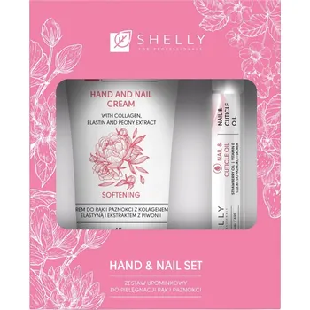 Péče o ruce Regenerační a vyživující sada na ruce a nehty Shelly Hand and Nail Set
