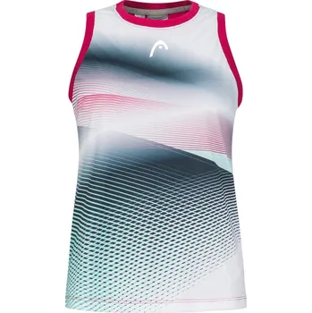 Dámské tílko Head PERFORMANCE TANK TOP Barva: bílo-růžová, Velikost: L