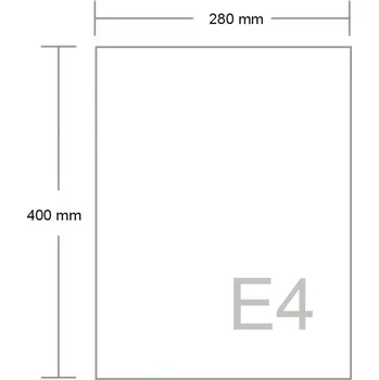 Obálka Obálka formátu E3, bílé kancelářské obálky na dopisy