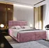 Postel Čalouněná postel boxspring Glorien Velvet 180 x 200 cm