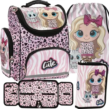 Školní batoh Školní aktovka jednokomorová 16l Derform