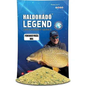 Návnadová surovina Haldorádó Vnadící směs Legend Groundbait 800 g Česneková ryba