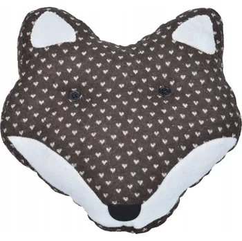 Polštář Ewax 2376 dekorativní Polštář hnědá liška malý 30 cm