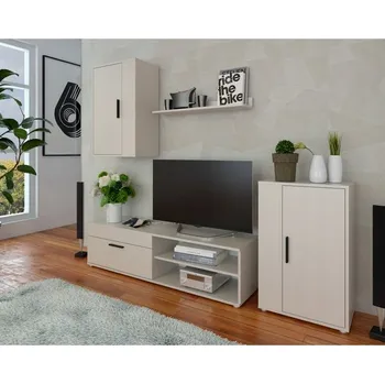 Obývací stěna Nábytek do obývacího pokoje Kondela, krémová kašmír