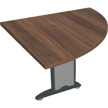 Psací stůl Stůl spojovací pravý FP 901 P - OŘECH , ČERNÁ Ral 9005