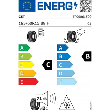 Celoroční osobní pneu Celoroční pneumatika CST Medallion All Season ACP1 185/60 R15 88 H zesílená (XL)