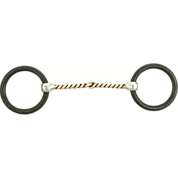 Udidlo pro koně Westernové stihlo Pool´s Copper Twister, 12,5 cm