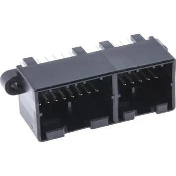 Elektrický konektor Pouzdro konektoru, řada: MULTILOCK 040, rozteč: 2.5mm, počet kontaktů: 28, počet řad: 2, orientace těla: Rovný, Samec,