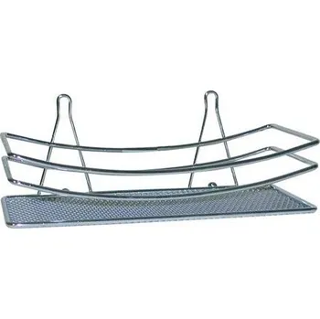 Drátěná police Polička koupelnová 25x11x5,5cm Cr 291645
