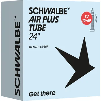 Sport Schwalbe Air Plus Tube SV10AP 40mm (Duše Schwalbe Air Plus Tube SV10AP 24x1.50/2.40" 40/62-507 SV 40mm)