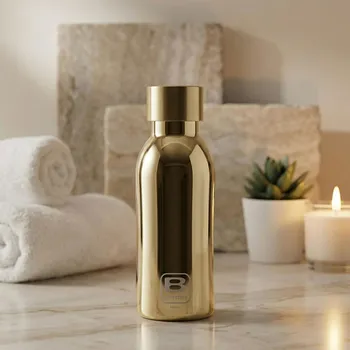 Láhev BUGATTI B Bottles Twin 350 ml – termoska / termální láhev zlato