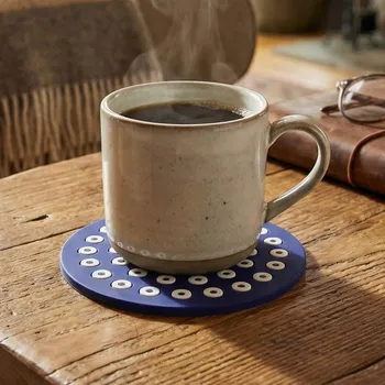 Silikonová podložka pod hrnek Ceramika Bolesławiec dek. 42