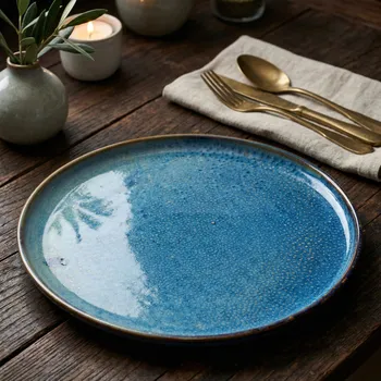 Talíř Plochá deska ø 28,5 cm DEEP BLUE - VERLO