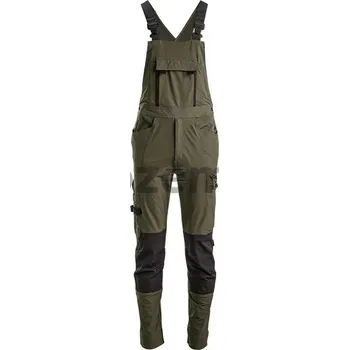 Pánské kalhoty Kalhoty s laclem strečové, olivová, vel. 56, ISO 13688:2013/FDAMD 1