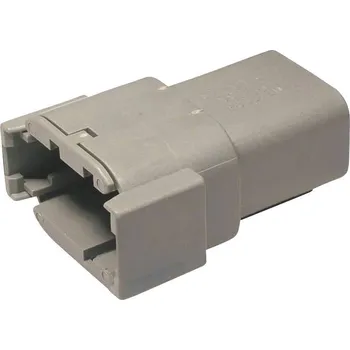 Elektrický konektor TE Connectivity DTM 04-08 PA kulatý faston, 1 ks