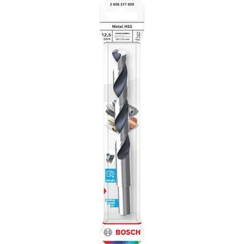 Vrták Bosch Vrták do kovu Metal HSS, 12,5 × 101 × 151 mm, zúžená stopka CYL Professional (2608577859)